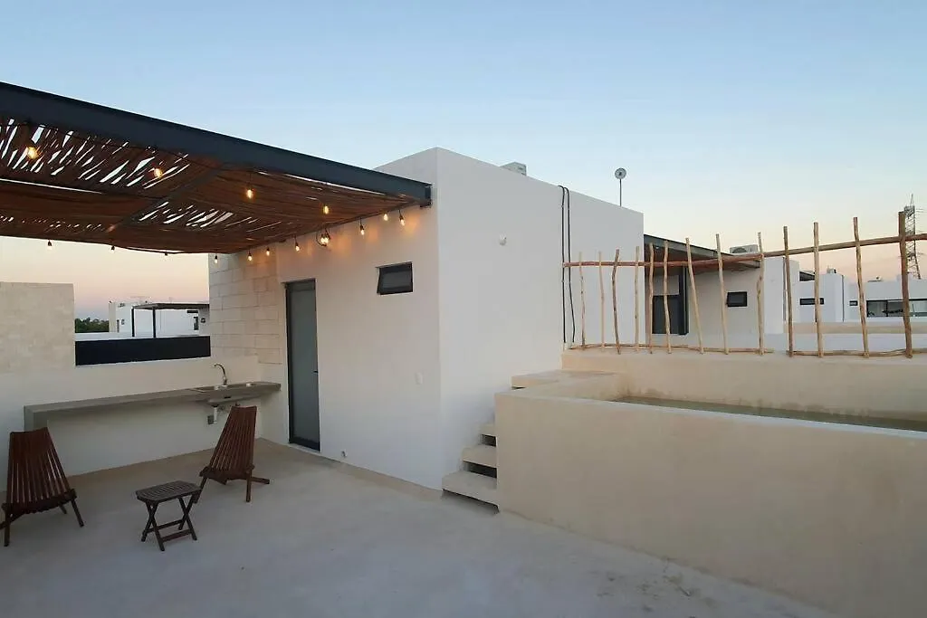 Tatil Evi Private Roof Top Pool. Great House For Families. Playa del Carmen Meksika